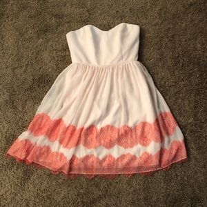 David’s Bridal mini dress